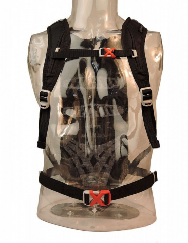 batoh HAVEN SIMPLIFIER RB 14l černo/červený bez rezervoáru