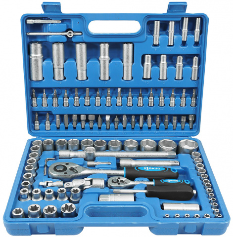 BAUG Gola sada 1/4" a 1/2" 108 dílů B4801