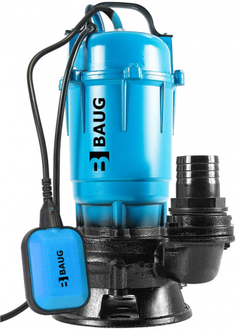 BAUG Kalové čerpadlo do studny a septiku 750W s plovákem B5201