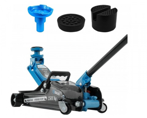 BAUG Zvedák hydraulický podjezdový nízkoprofilový 2,5t B3201, hever