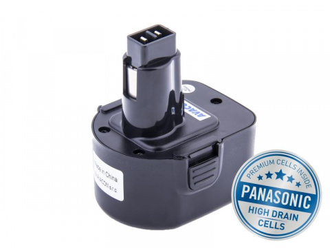 BLACK & DECKER A9252 Ni-Mh 12V 3000mAh, články PANASONIC