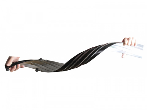 blatníky M-Wave 20" šíře 56mm + dynamo kabely  černé servisní balení