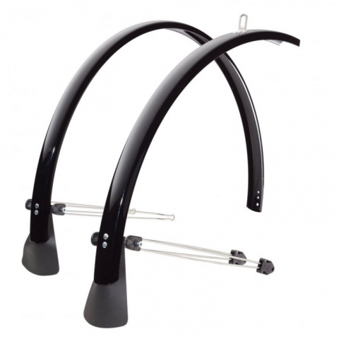 blatníky SKS COMMUTER HYBRID 28" 45mm stříbrné