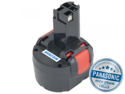 BOSCH BAT048/BAT100 Ni-MH 9,6V 3000mAh, články PANASONIC