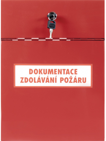 Box na dokumentaci - box na dokumentaci zdolávání požáru