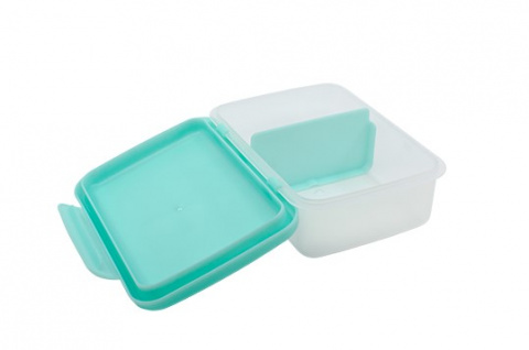 box svačinový R&B komplet SCANDI tyrkysový