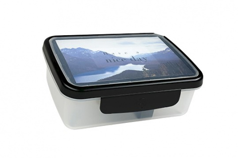 box svačinový R&B komplet UNI černý