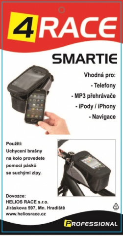 brašna 4RACE přední na mobil L černá