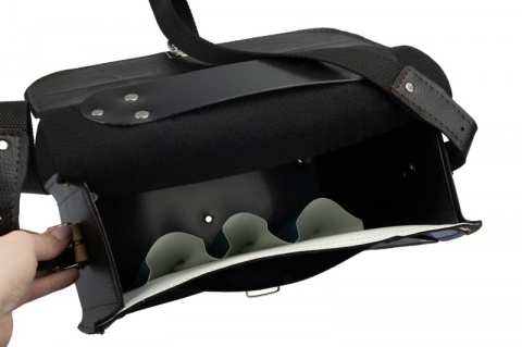 Brašna na nářadí černá 25x30x13cm