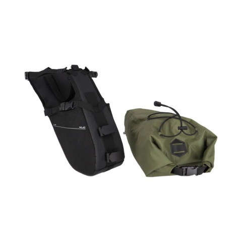 brašna XLC BA-G02 podsedlová 15l černo-zelená