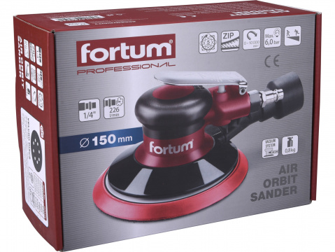 bruska excentrická pneumatická vzduchová 150mm FORTUM