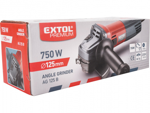 Bruska úhlová 125 mm 750 W Extol Premium  8892022