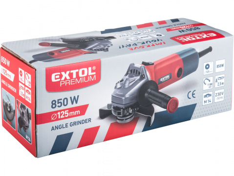 Bruska úhlová 125 mm 850 W Extol Premium 8892013