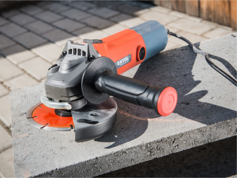 Bruska úhlová Extol Premium 125mm 850W s regulací otáček