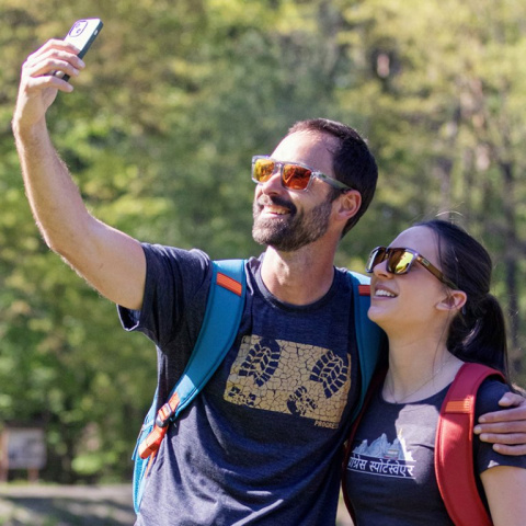 brýle Progress ECLIPSE s polarizačními skly / transparentní hnědé