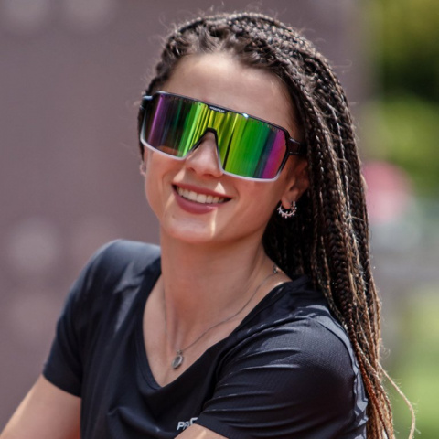 brýle Progress ENDURO černo/modrozelené