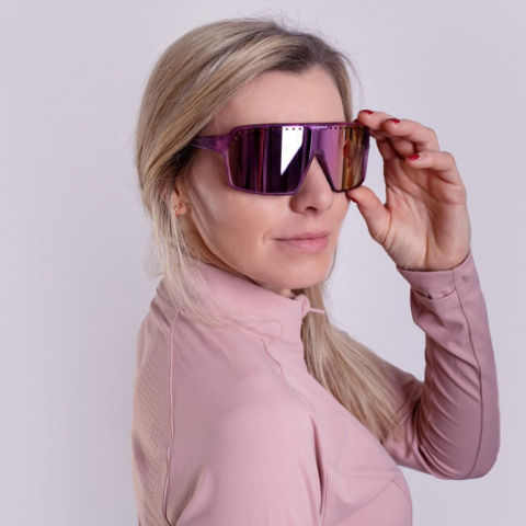 brýle Progress ENDURO fialovo/šedé