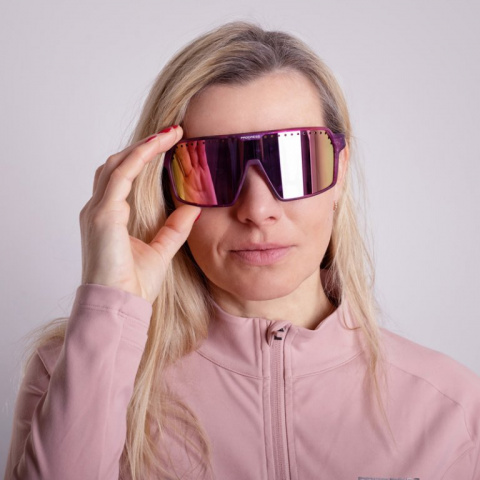 brýle Progress ENDURO fialovo/šedé