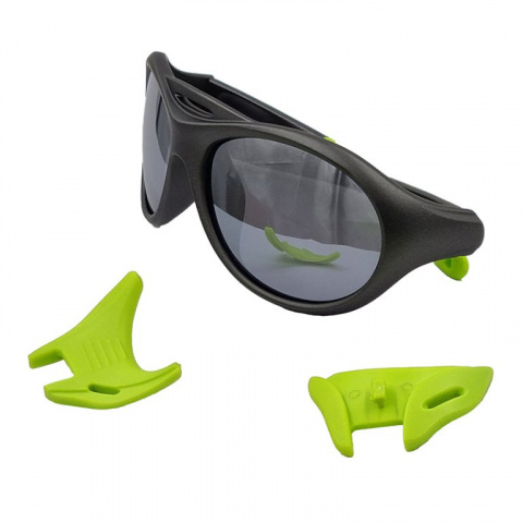 brýle Progress VERTICAL černá mat / limetka