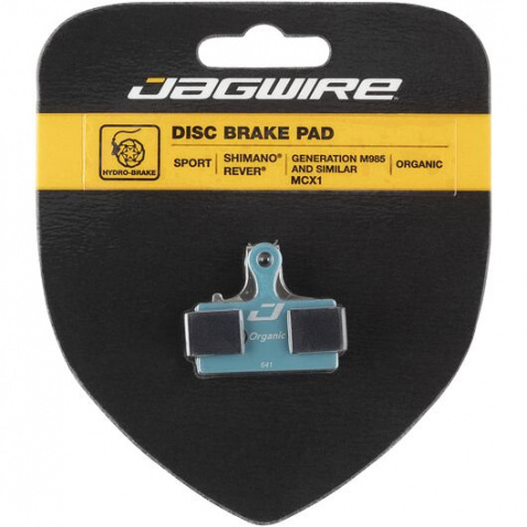 brzdové destičky Jagwire Sport Organic Shimano (XTR M9020) servisní balení 1 pár