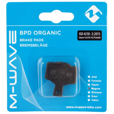 brzdové destičky M-Wave organické Magura MT2/4/6/8