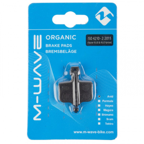brzdové destičky M-Wave organické Sram, Avid Elixir