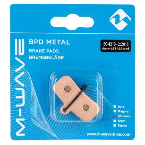 brzdové destičky M-Wave sintrované Shimano Saint, Zee