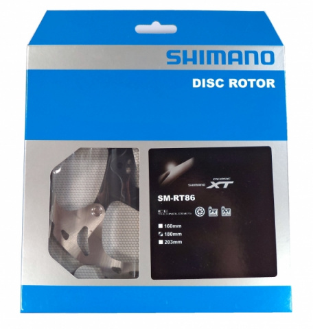 brzdový kotouč Shimano SM-RT86 180mm original balení