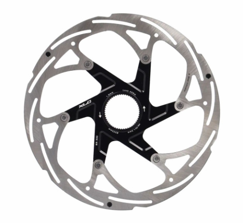 brzdový kotouč XLC BR-X82 203/1,85mm stříbrný