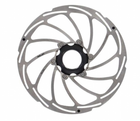 brzdový kotouč XLC BR-X86 203/1,85mm stříbrný