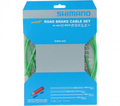 brzdový set Shimano DURA-ACE BC-9000 zelený