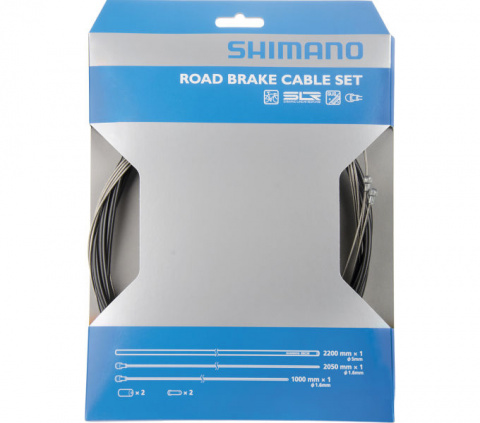 brzdový set Shimano MTB - lanko + drobné díly + bowden