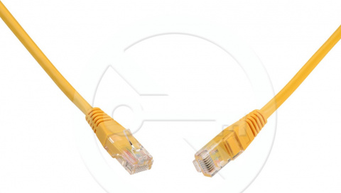 C5E-155YE-3MB - patch kabel CAT5E UTP PVC, 3 m