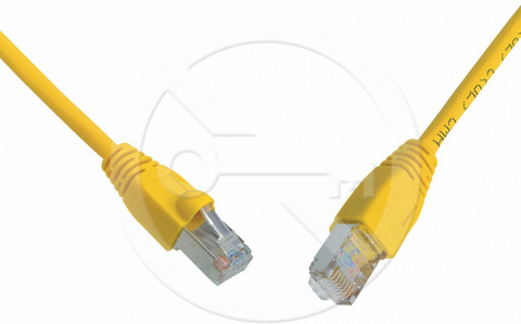 C5E-315YE-0,5MB - patch kabel CAT5E SFTP PVC, 0,5 m