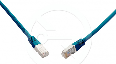 C6A-315BU-0,5MB - patch kabel CAT6A SFTP LSOH, 0,5 m