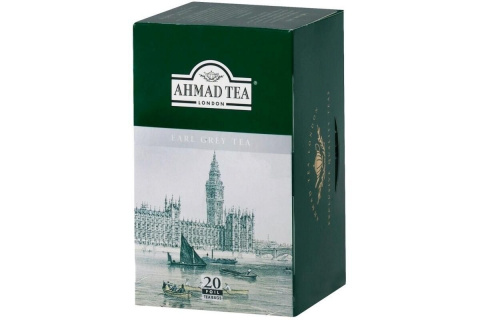 Čaj černý Ahmad, Earl grey, 20x2 g