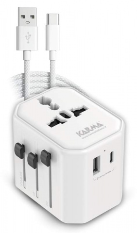 CC9600USBC cestovní adaptér