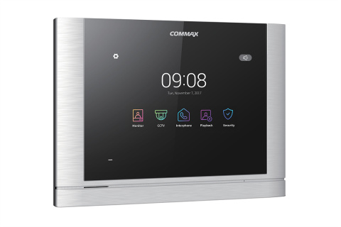 CDV-70MFD bílý - verze 17-30Vdc - videotelefon 7", FullHD, PIP, dotyk., paměť