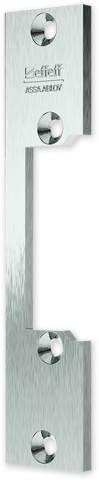 Čelní plech -10640-01/pozink - čelní plech effeff, krátký, rovný, pozink
