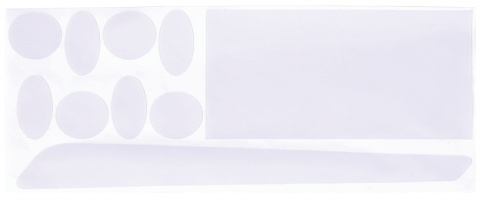 chránič rámu BBB BBP-57 ClearSkin sada