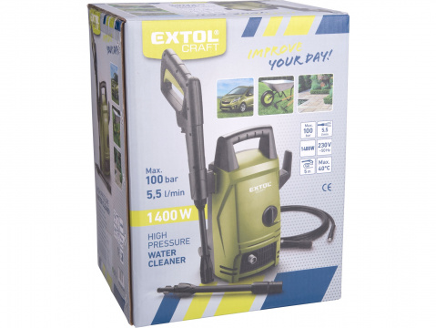 Čistič vysotlaký 1400 W Extol 413103