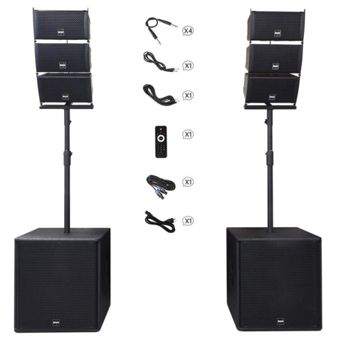 CLUB8000 MKII BSA ozvučovací set