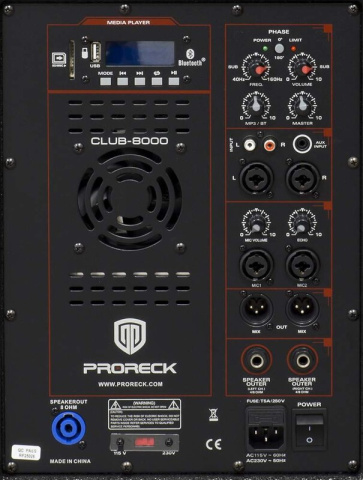 CLUB8000 MKII ozvučovací set
