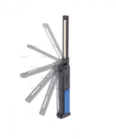 CONDOR 9421 COB LED aku svítilna kloubová, kompatní, magnetická, 3v1, 800 lm