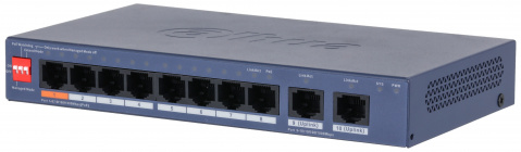 CS4010-8GT-60-V2 - Cloud MNG PoE switch, 8 x Gb PoE, 2 x Gb uplink, 60 W, police/nástěnné