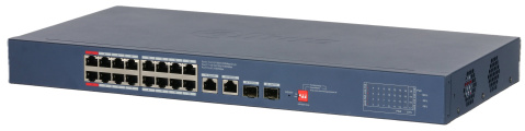 CS4220-16GT-135-V2 - Cloud MNG PoE switch, 16 x Gb PoE, 2 x Gb RJ45, 2 x GB SFP, 135 W,poli