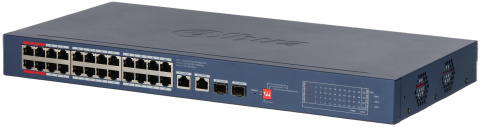 CS4228-24GT-240-V2 - Cloud MNG PoE switch, 24 x Gb PoE, 2 x Gb RJ45, 2 x Gb SFP, 240 W,poli