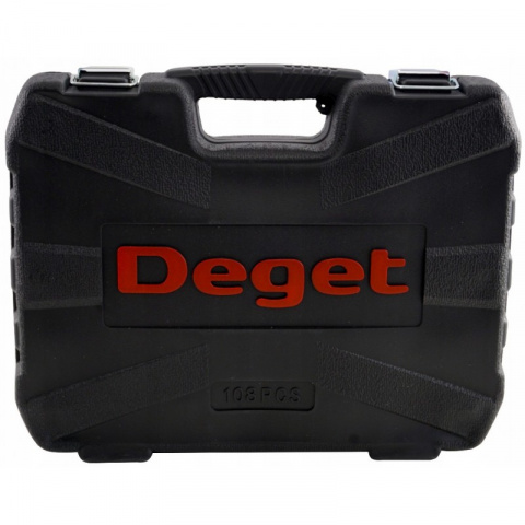 DEGET Gola sada 1/4" a 1/2" 108 dílů V39053