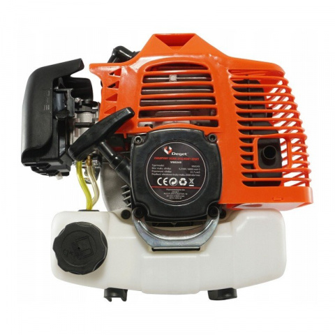 DEGET Závěsný lodní motor 52cm3, dvoutaktní 5,2hp, hliníkový šroub V60245
