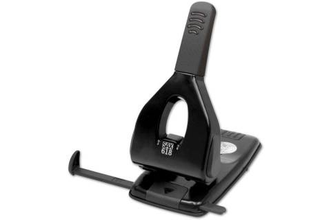 Děrovačka Sax Design 618, 65 listů, černá